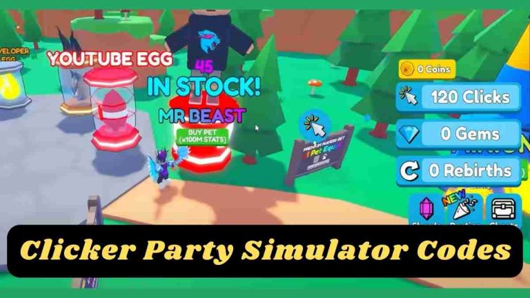 Clicker Party Simulator Codes