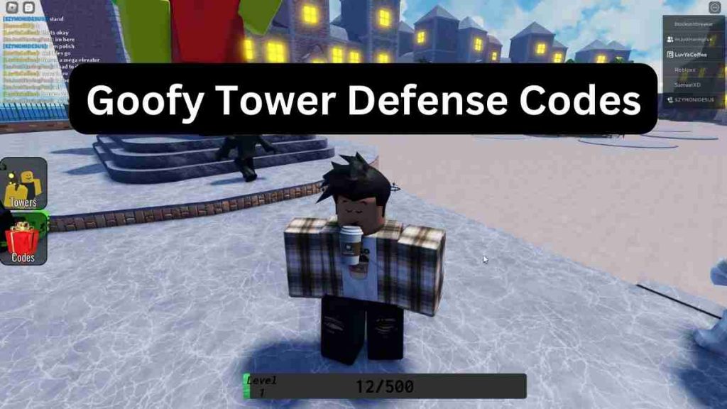 Goofy Tower Defense Codes 