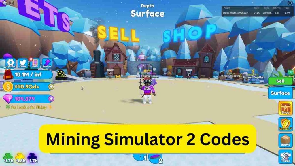 Mining Simulator 2 Codes