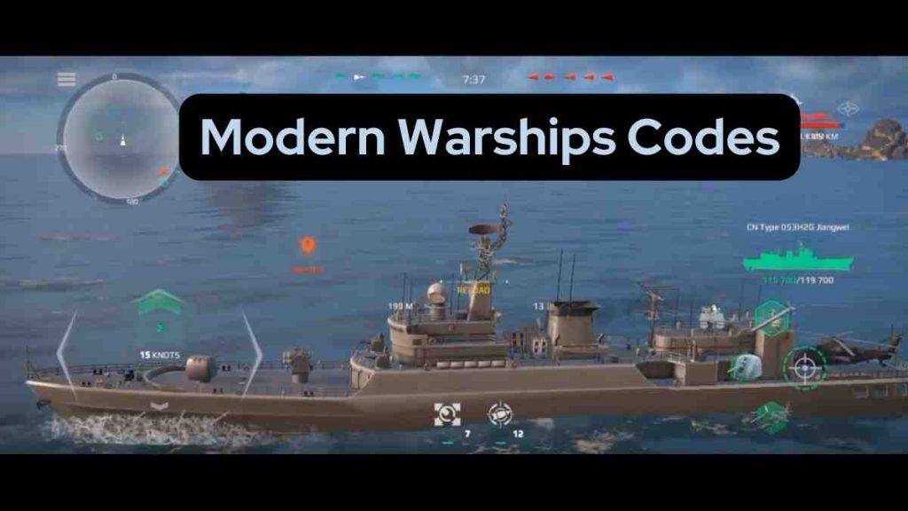 Modern Warships Codes
