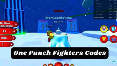 One Punch Fighters Codes