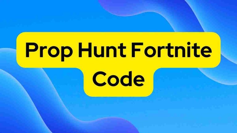 Prop Hunt Fortnite Code