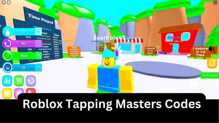 Roblox Tapping Masters Codes