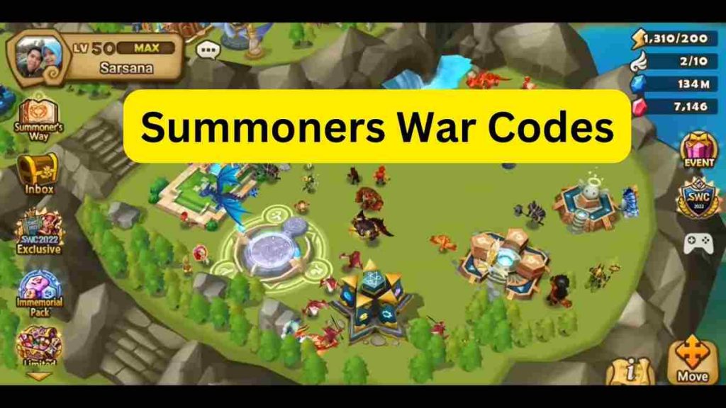 Summoners War Codes
