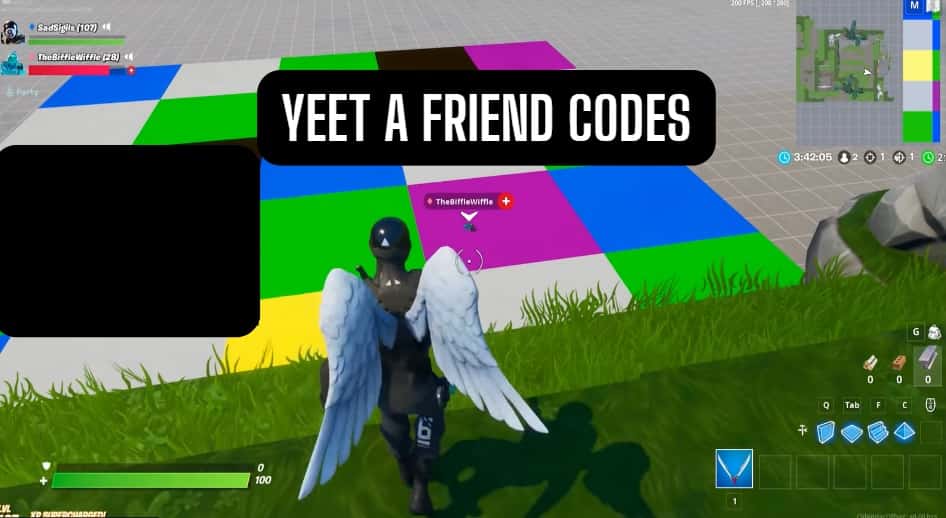 Yeet a friend codes