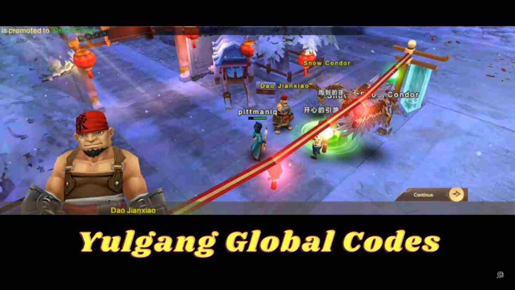 Yulgang Global Codes