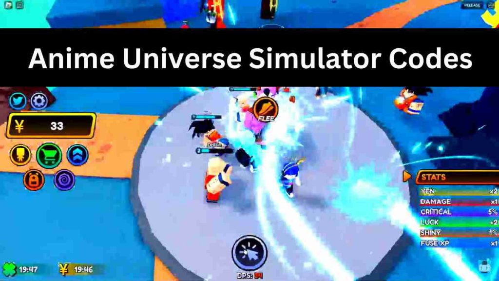 Anime Universe Simulator Codes
