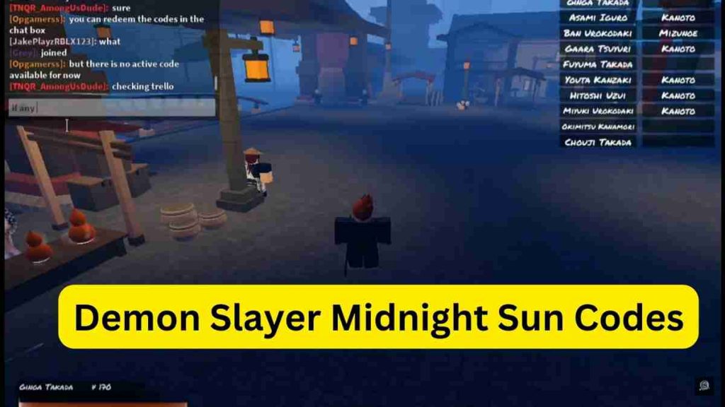 Demon Slayer Midnight Sun Codes July 2025 1 Demon Slayer Midnight Sun Codes