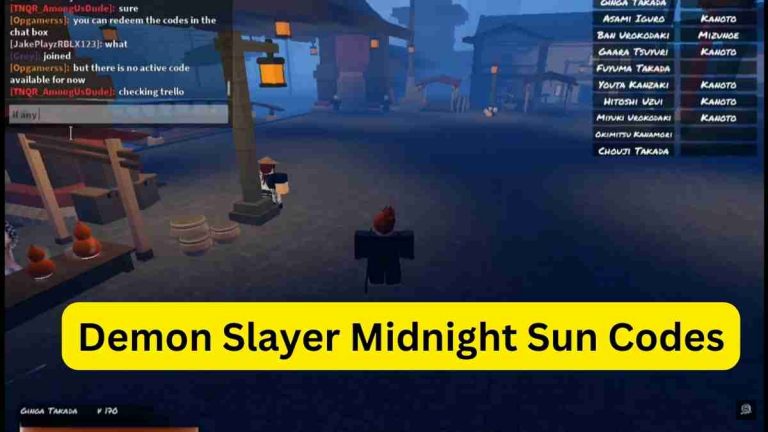Demon Slayer Midnight Sun Codes June 2023 