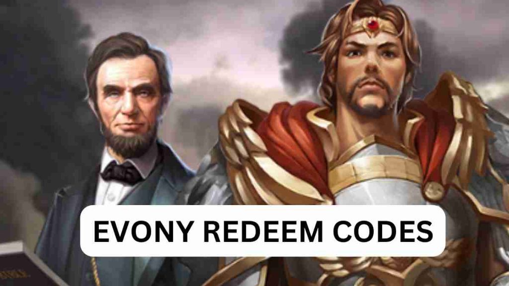 Evony redeem codes