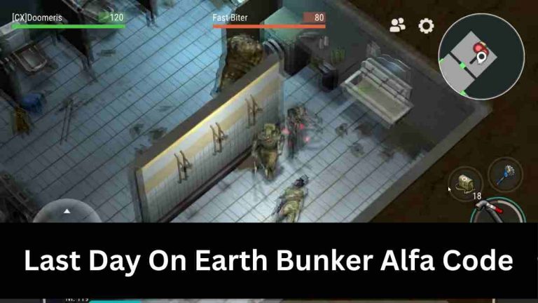 Last Day On Earth Bunker Alfa Code