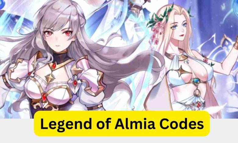 Legend of Almia Codes