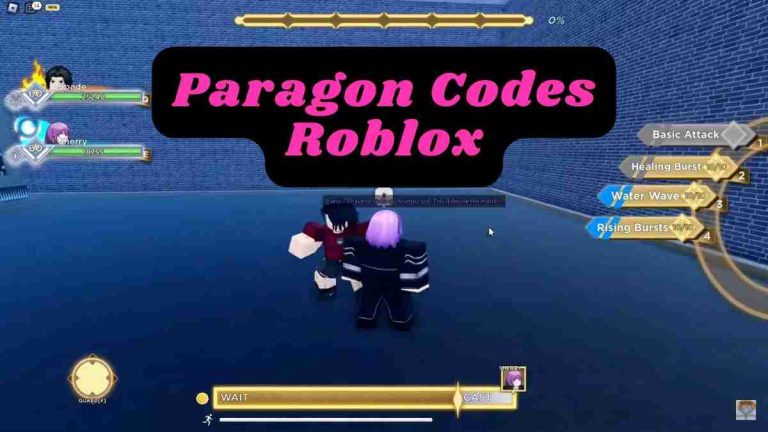 Paragon Codes Roblox