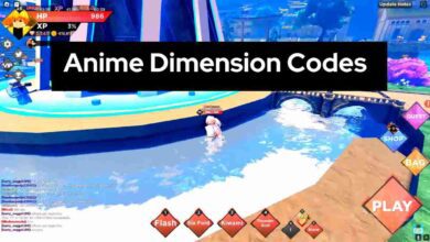 Anime Dimension Codes