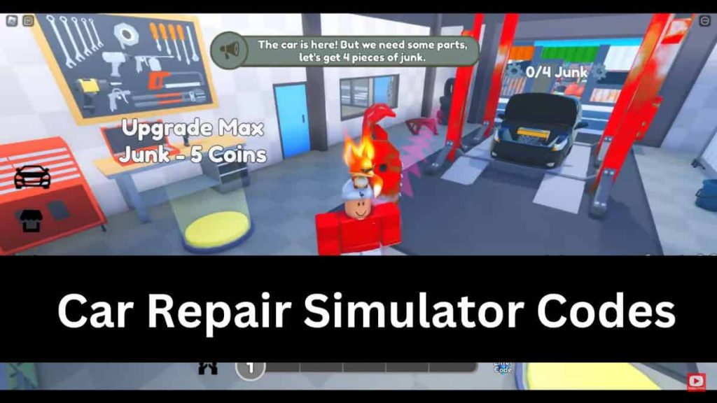 Car Repair Simulator Codes September 2023 Latest Working Codes