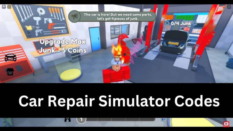 Car Repair Simulator Codes