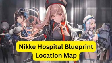 Nikke Hospital Blueprint Location Map