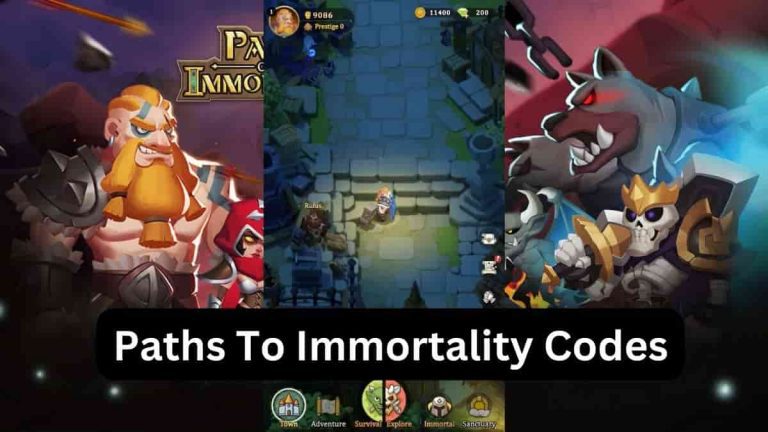 Paths To Immortality Codes