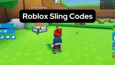 Roblox Sling Codes