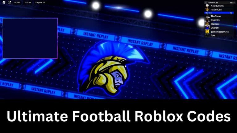 Ultimate Football Roblox Codes