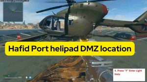 Hafid Port helipad DMZ location