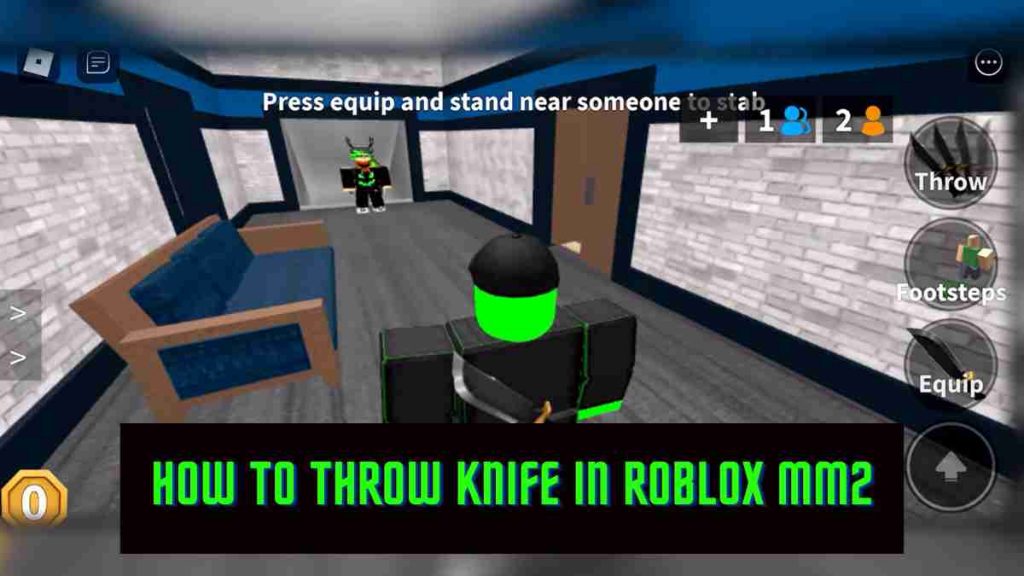 How to throw knife in Roblox MM2