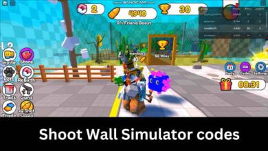 Shoot Wall Simulator codes