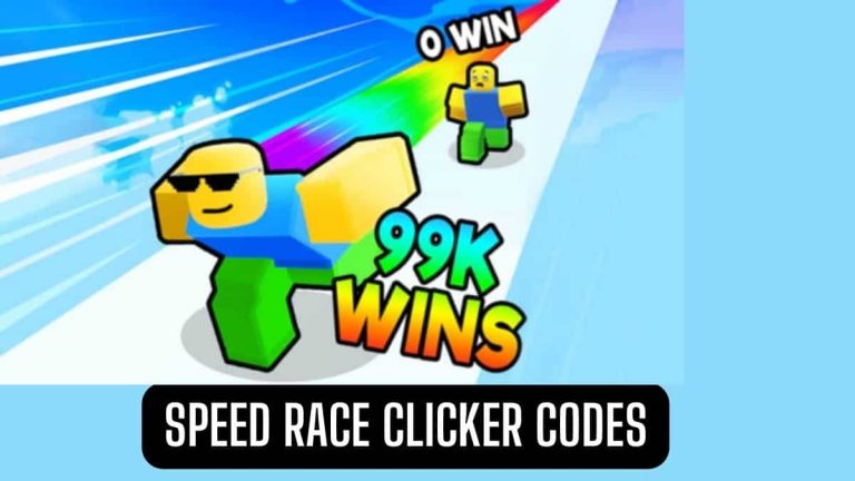 Speed Race Clicker Codes