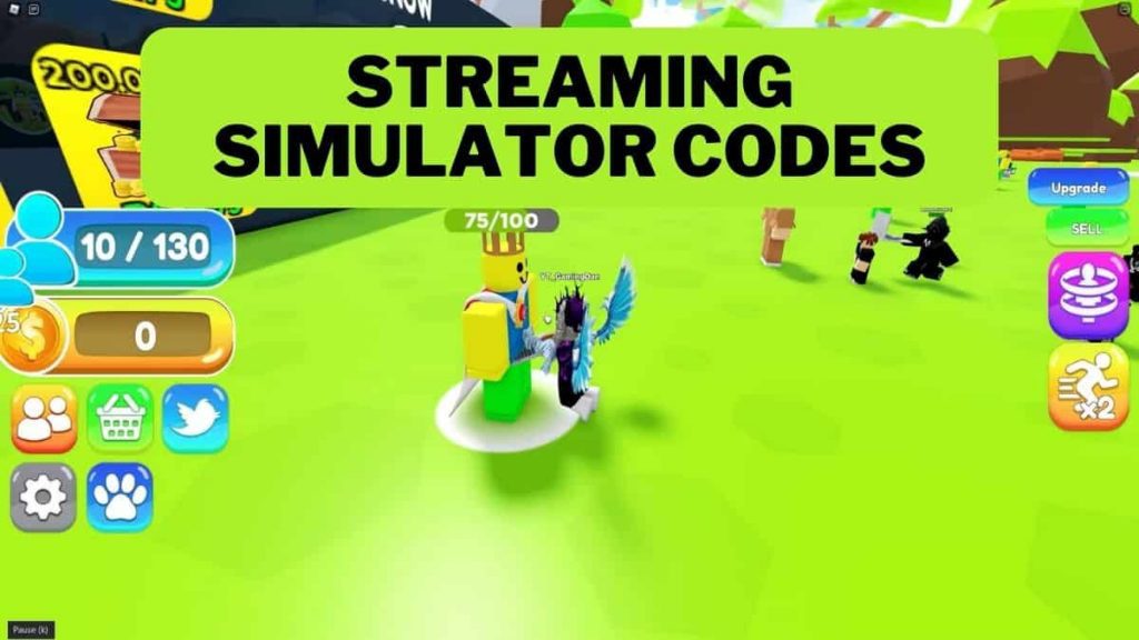 Streaming Simulator codes (July 2025) 1 Streaming Simulator codes