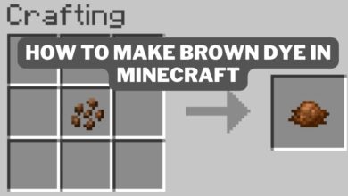 How to Make Brown Dye in Minecraft 2025 2 How to Make Brown Dye in Minecraft