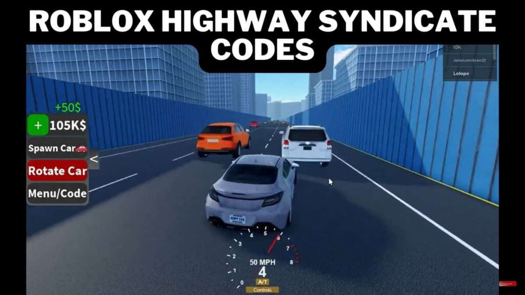 Roblox Highway Syndicate Codes (July 2025) 1 Roblox Highway Syndicate Codes (July 2025)