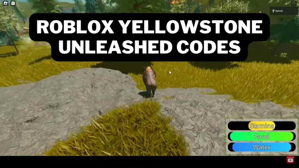 Roblox Yellowstone Unleashed Codes (March 2024)