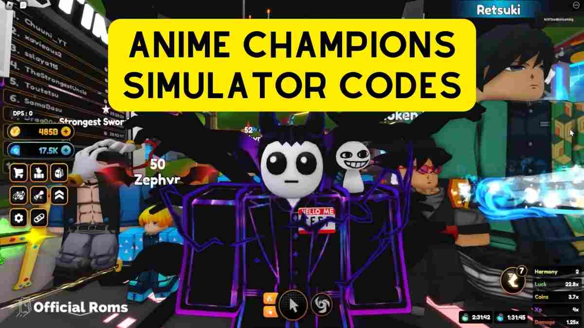 Anime Champions Simulator codes (July 2025) 1 Anime Champions Simulator codes