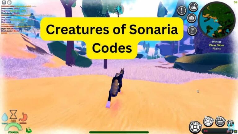 Creatures of Sonaria Codes
