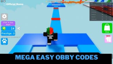 Mega Easy Obby Codes (July 2025) 5 Mega Easy Obby Codes