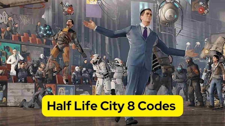 Half Life City 8 Codes