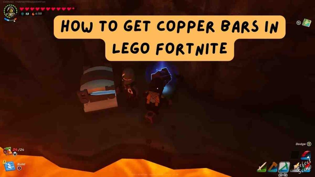 How to Get Copper Bars in Lego Fortnite? Step-Wise Process