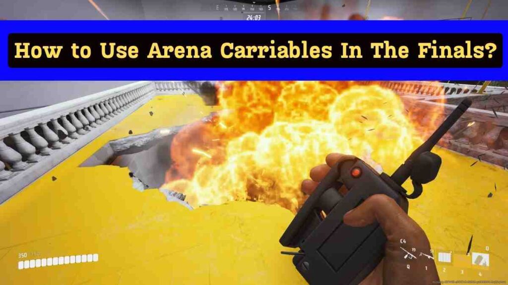 How to Use Arena Carriables In The Finals?