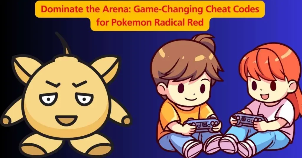 pokemon radical red cheats
