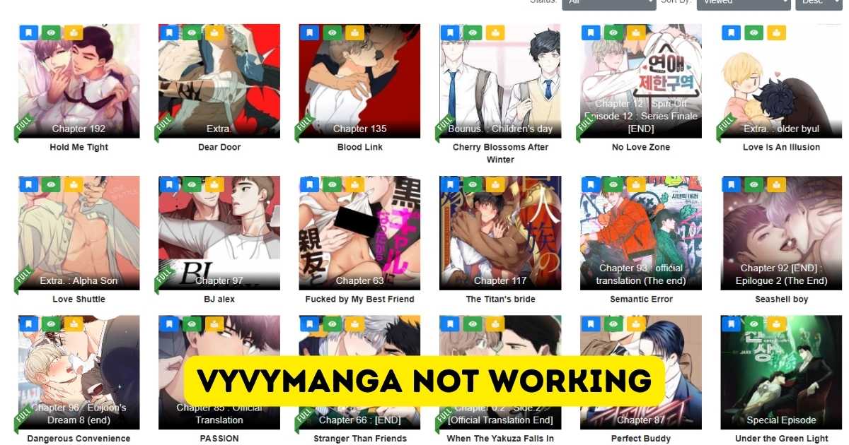 Troubleshooting VyvyManga Not Working Issue 2024? 1 VyvyManga Not Working 2024?