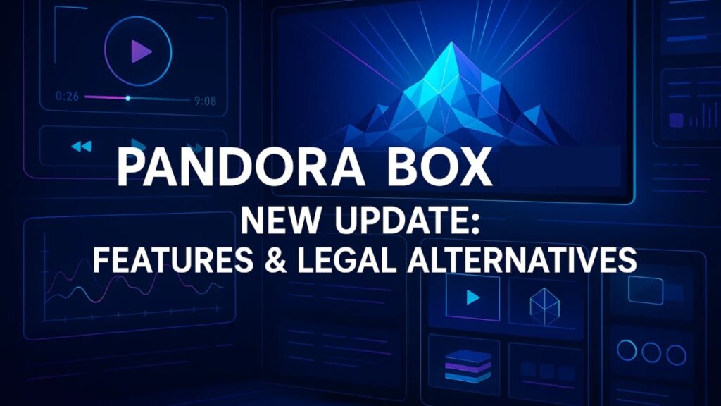 Pandora Box V9.0 Update: Features and Legal Alternatives 1 Pandora Box V9.0 Update