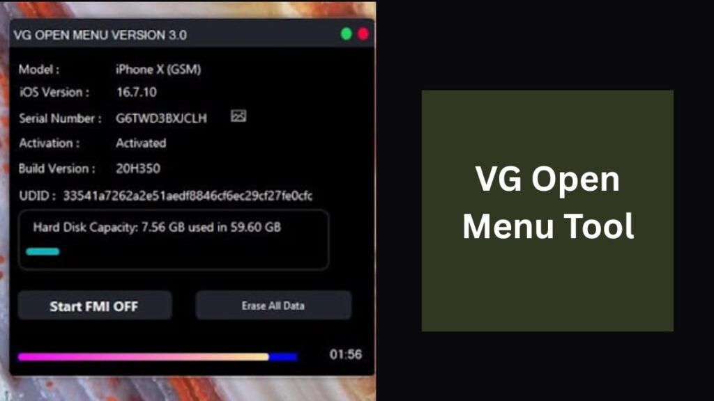 VG Open Menu Tool V3.0: Free iCloud Unlock Solution (2025) 2 VG Open Menu Tool V3.0: Free iCloud Unlock Solution (2025)