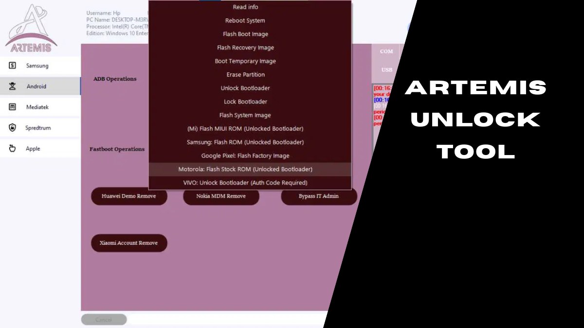 Artemis Unlock Tool v2025.06.04 – Free Network Unlock Tool 4 Artemis Unlock Tool