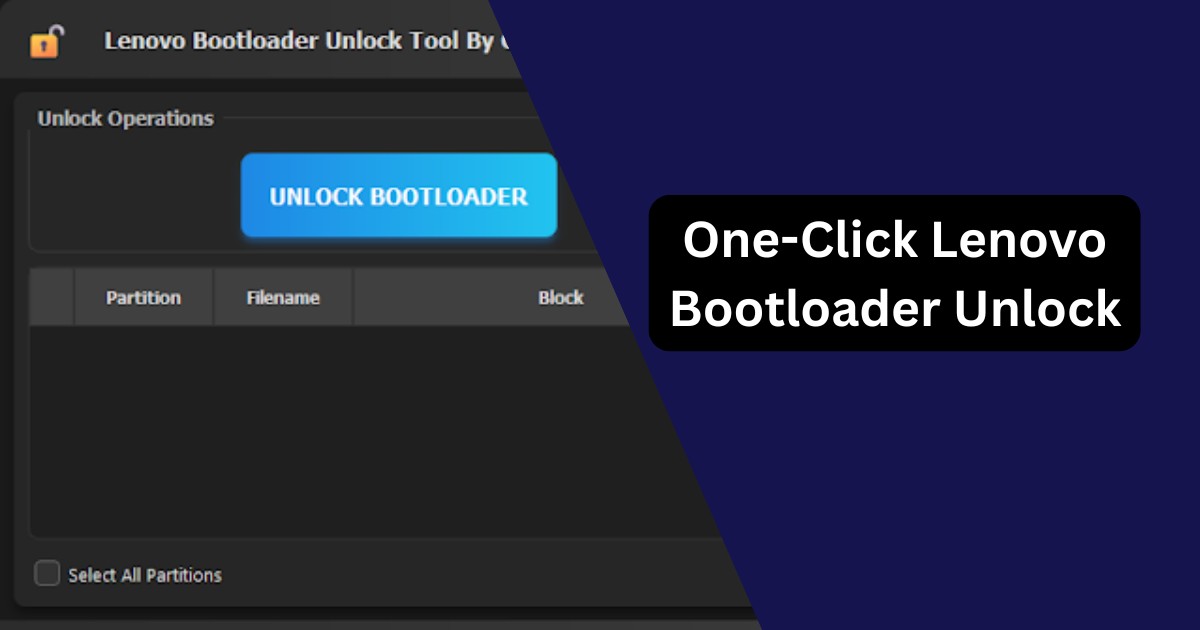 One-Click Lenovo Bootloader Unlock Tool Free Download 5 One-Click Lenovo Bootloader Unlock Tool