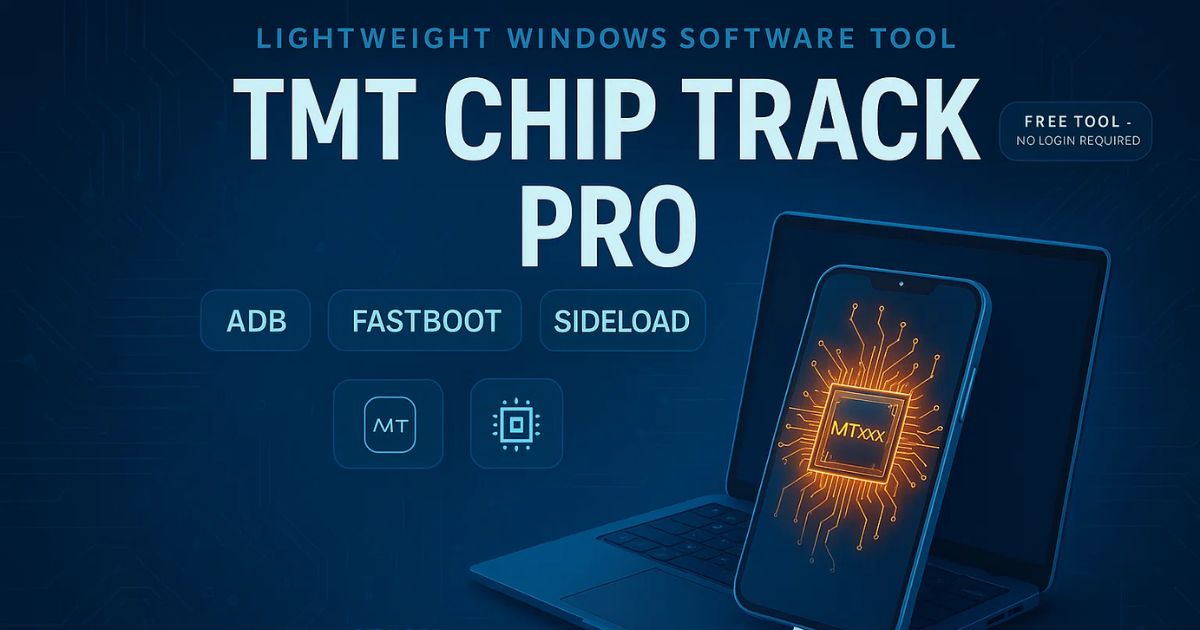 TMT CHIP TRACK PRO V2.0.2025 – Free MediaTek Tool 1 TMT CHIP TRACK PRO
