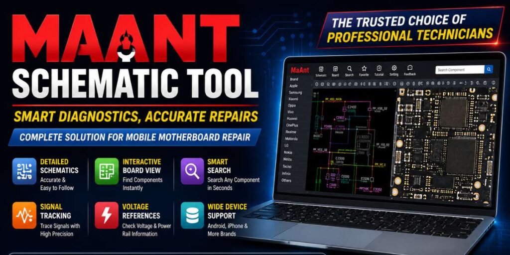 MaAnt Schematic Tool 2026 Mobile Repair Software Tool 1 MaAnt Schematic Tool 2026 Mobile Repair Software Tool